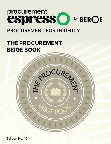 The Procurement Beige Book 