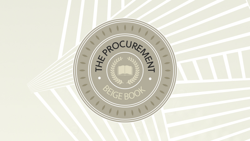 procurement beige book cover