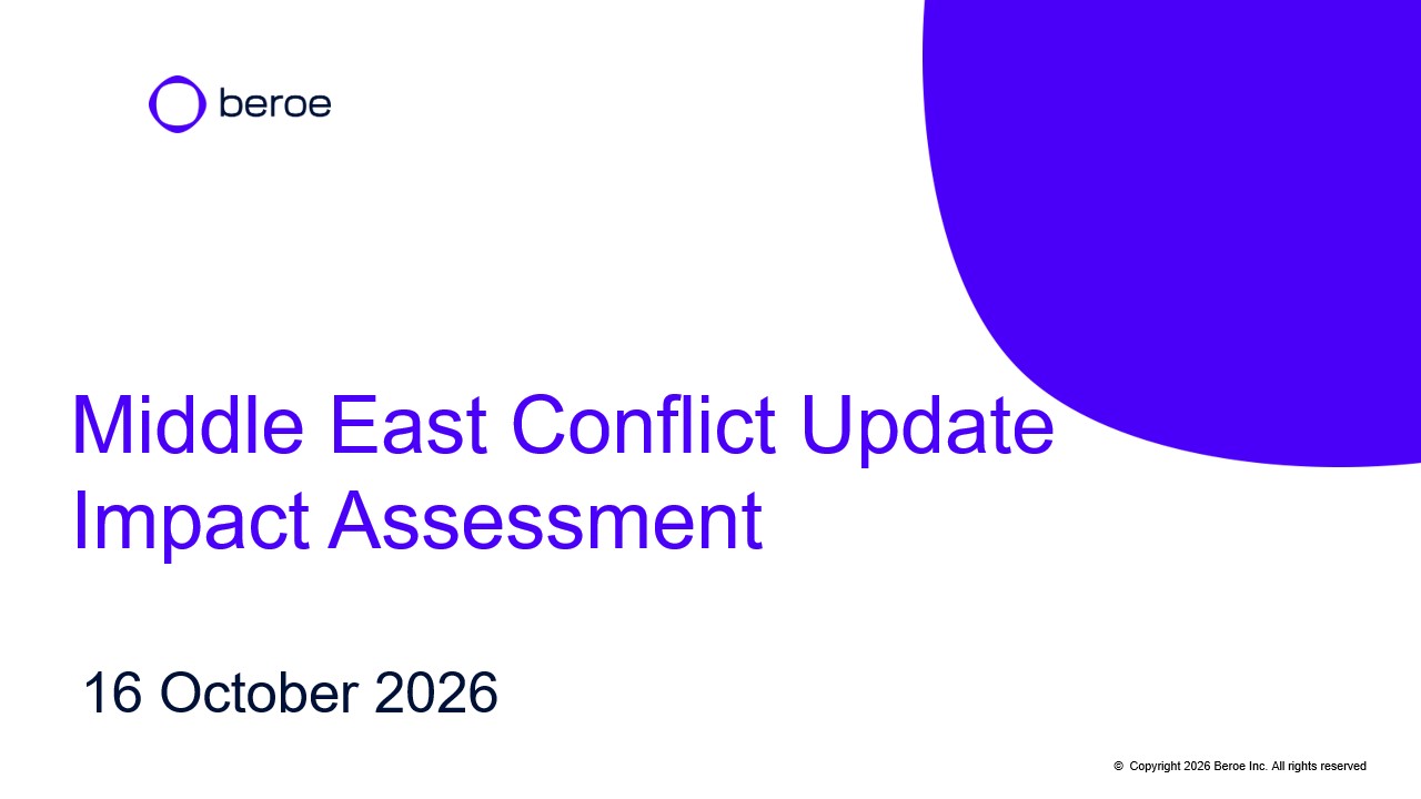 Middle East Conflict Impact Assessment